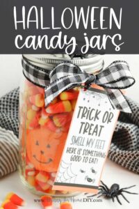 Halloween candy jars