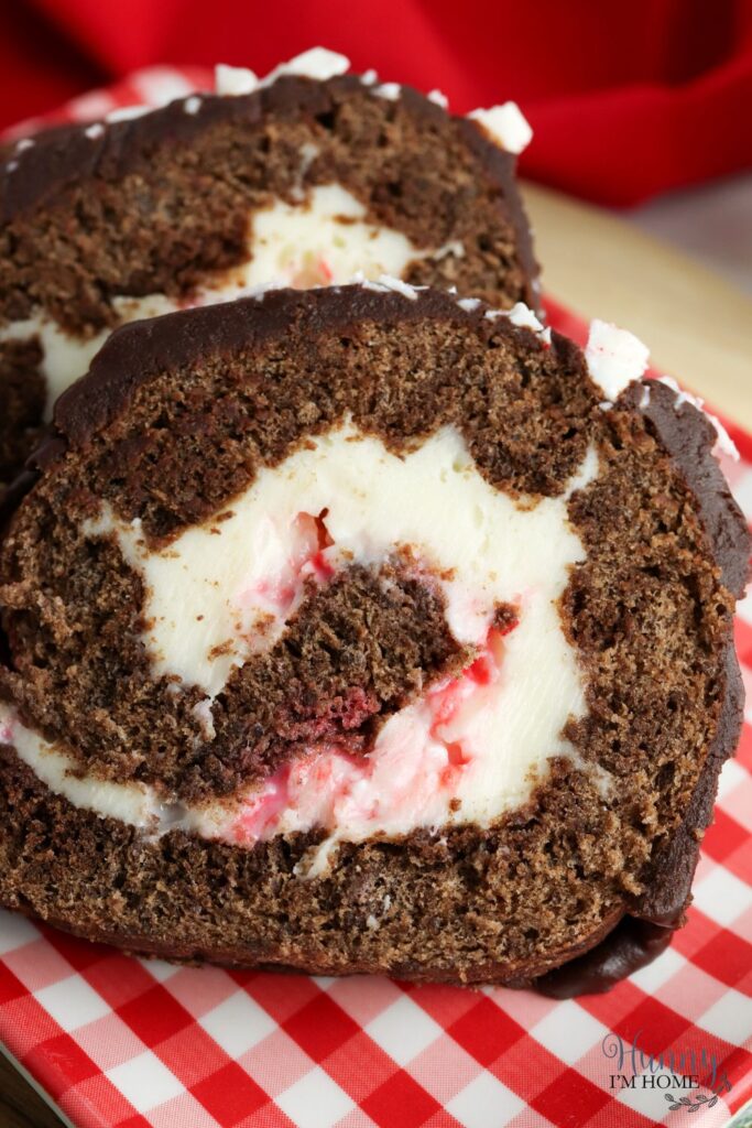 chocolate peppermint swiss roll gluten free