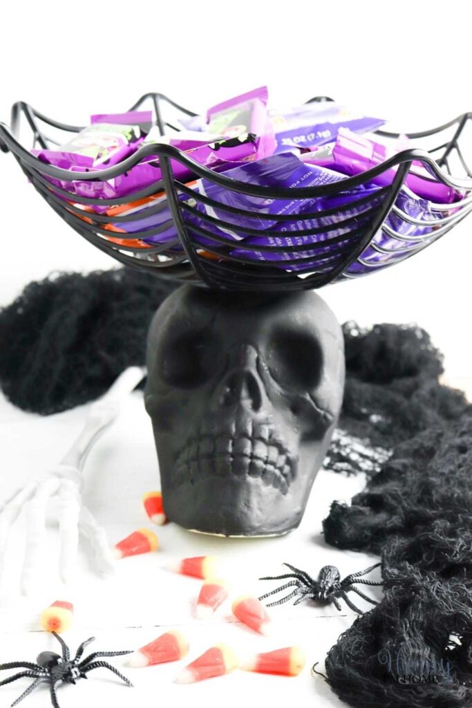 diy halloween candy bowl