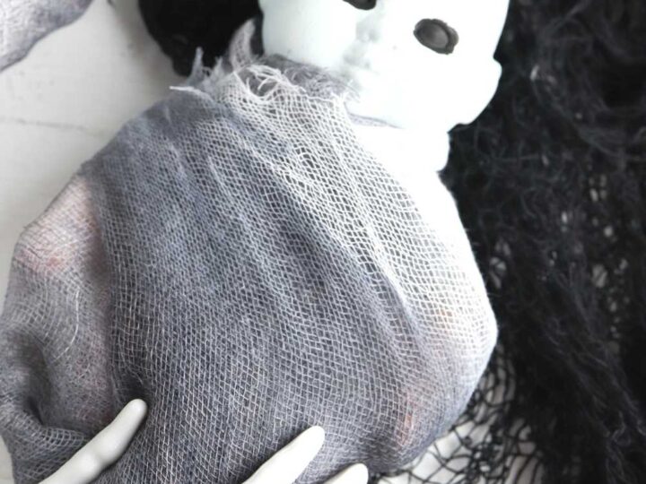zombie horror doll dollar store
