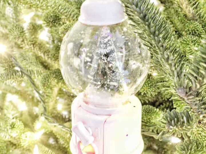 Image for Easy Ornament from a Dollar Tree Gum Ball Machine