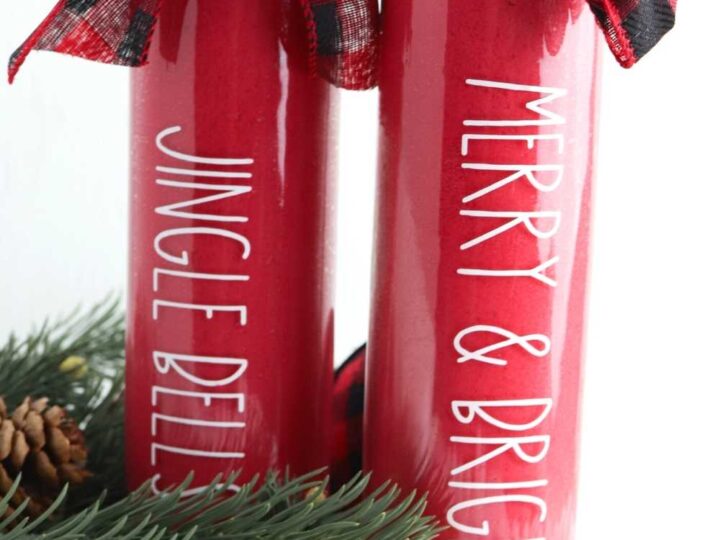 dollar tree christmas candles