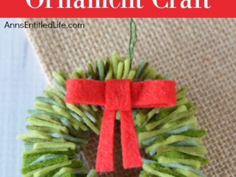 Image for Felt Wreath Ornament Craft