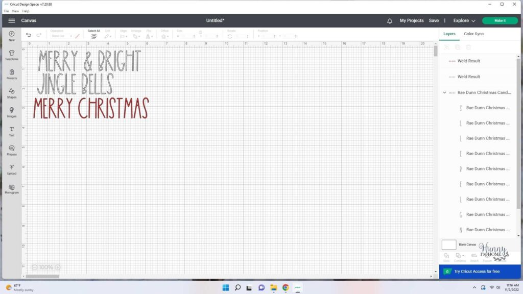 rae dunn christmas svg