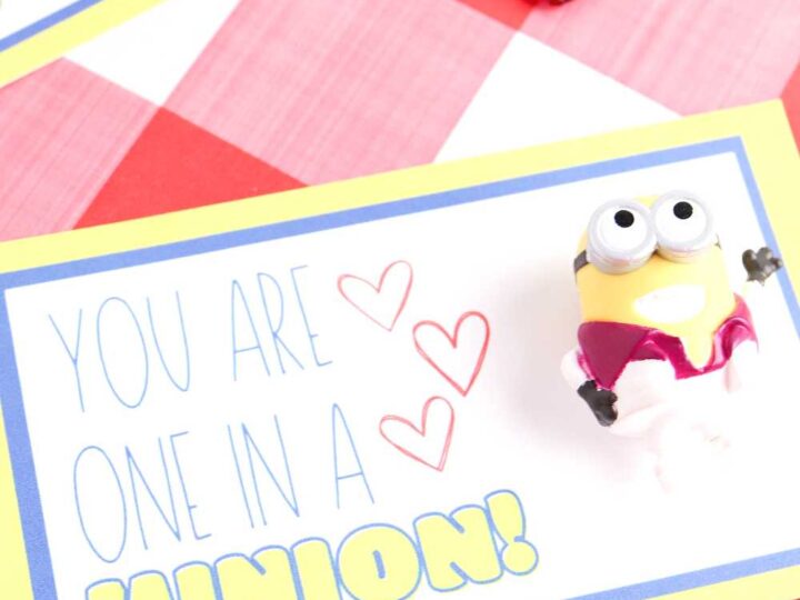 dollar tree minion valentines