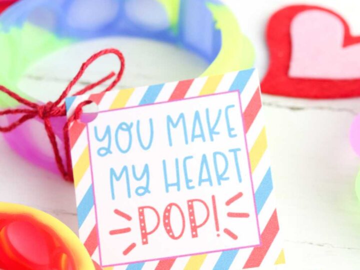 pop it printable valentine cards