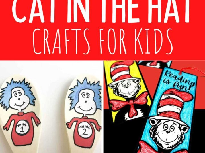 Cat in the Hat crafts for kids