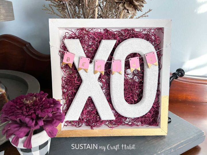 Image for Dollar Store Valentine’s Day XO Sign