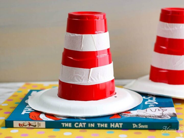 Image for DIY Dr Seuss Cat in the Hat Solo Cup Hat Craft