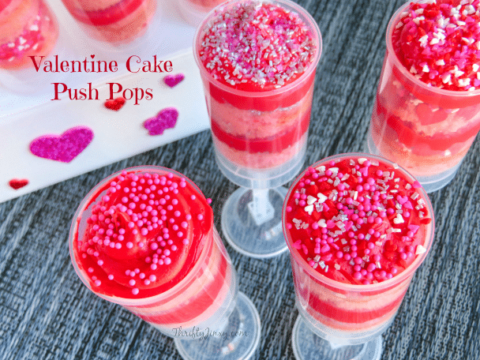 Image for Valentine Cake Push Pops