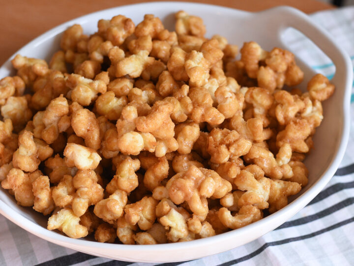 Image for Caramel Corn Puffs Recipe 
