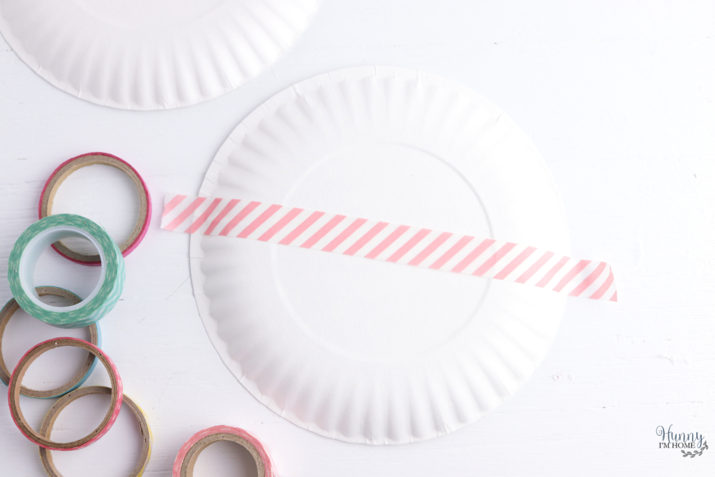 preschool paper plate easter egg