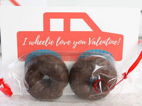 Image for Printable Valentine for Kids That Love Trucks