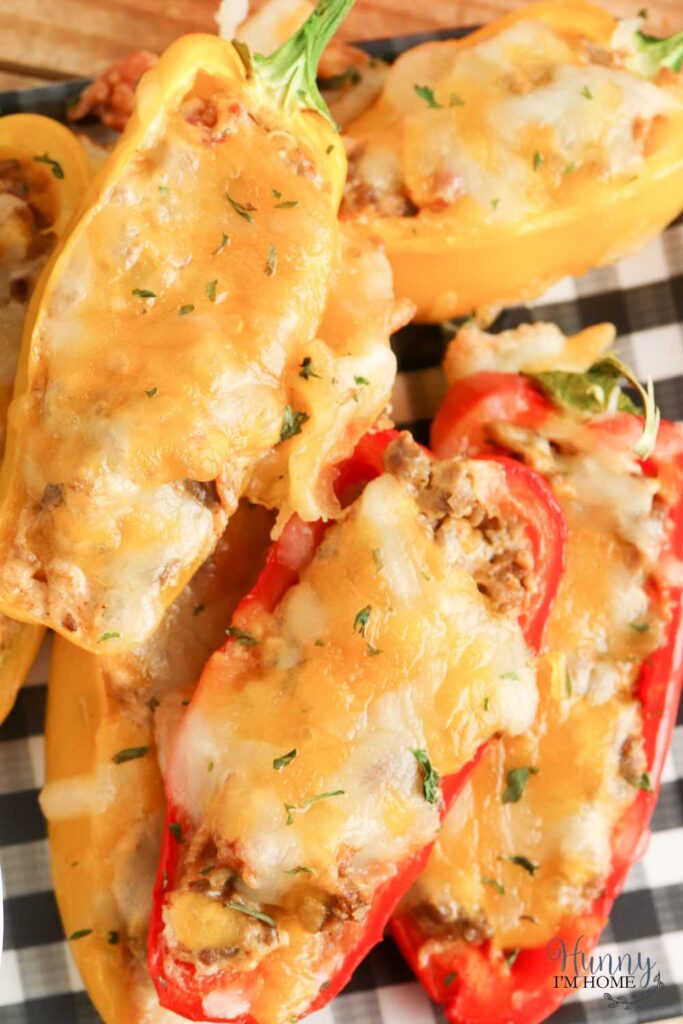 stuffed bell pepper appetizers