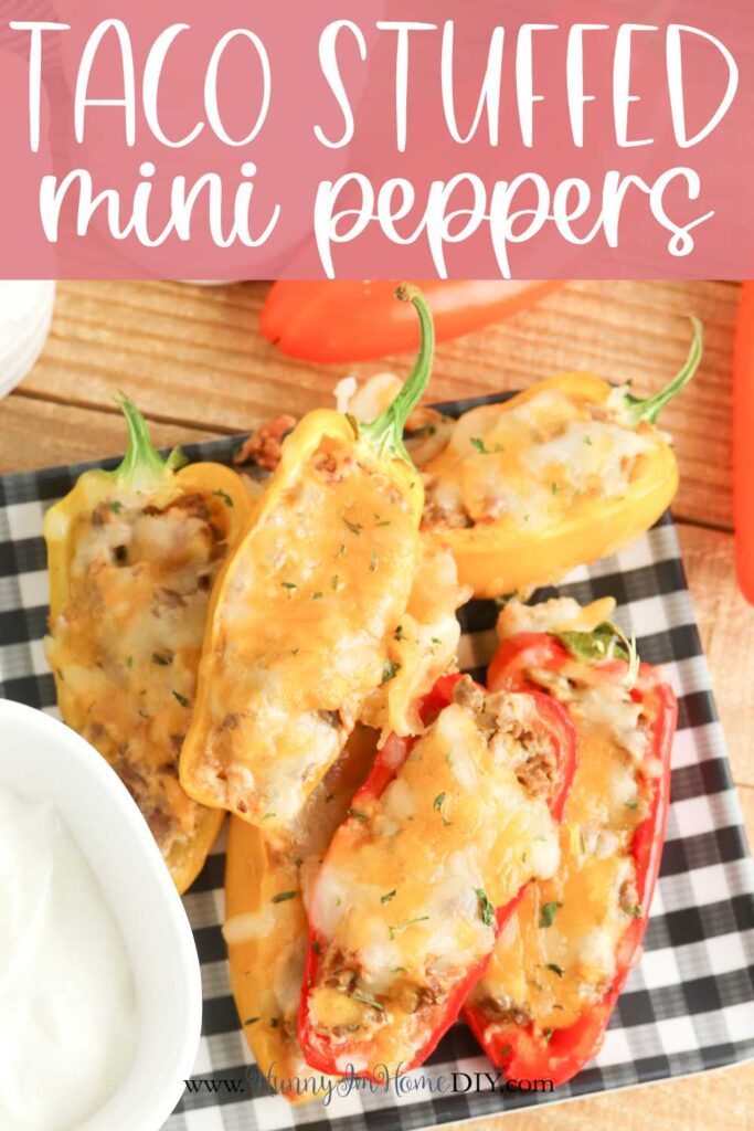 stuffed mini peppers for a party