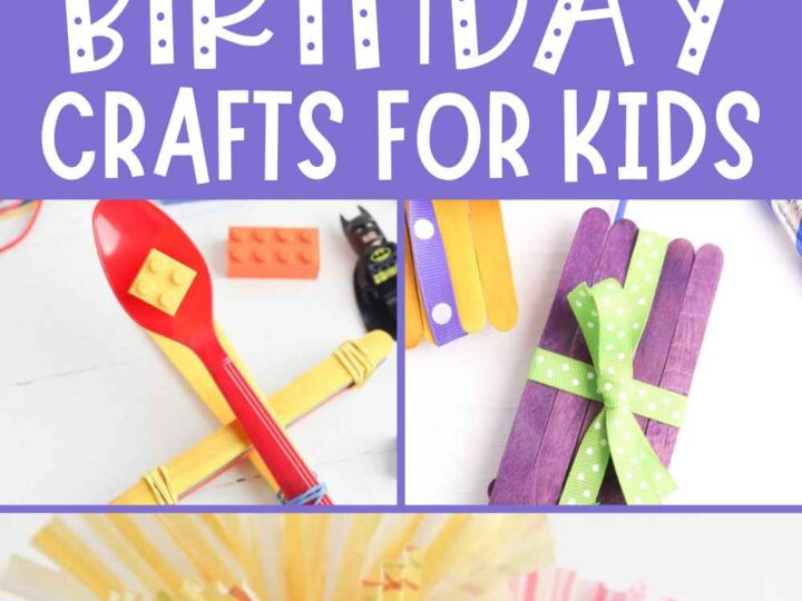 birthday crafts for kids