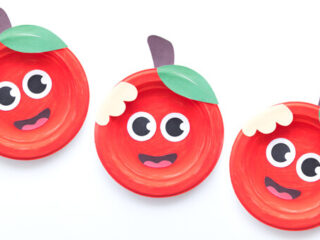 Image for Paper Plate Apple Craft For Kids