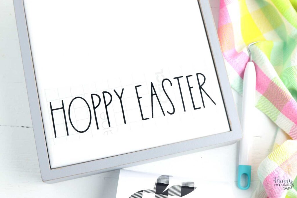 Hoppy Easter Rae Dunn sign