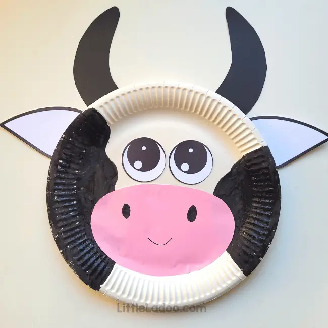 Image for Paper plate Cow Craft