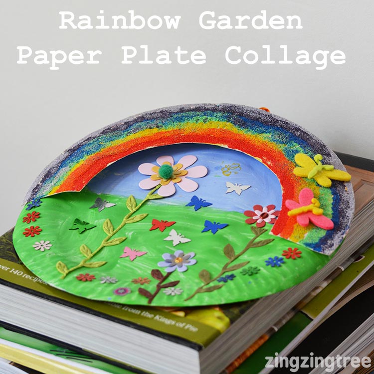 Image for Paper Plate Rainbow Garden