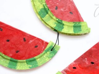 Image for Watermelon Suncatchers: the perfect summer craft for kids