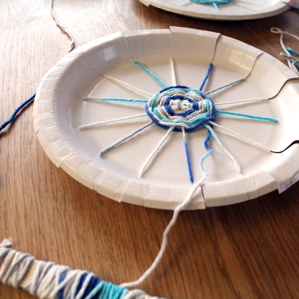 Image for Paper Plate Weaving Easy Kids Craft
