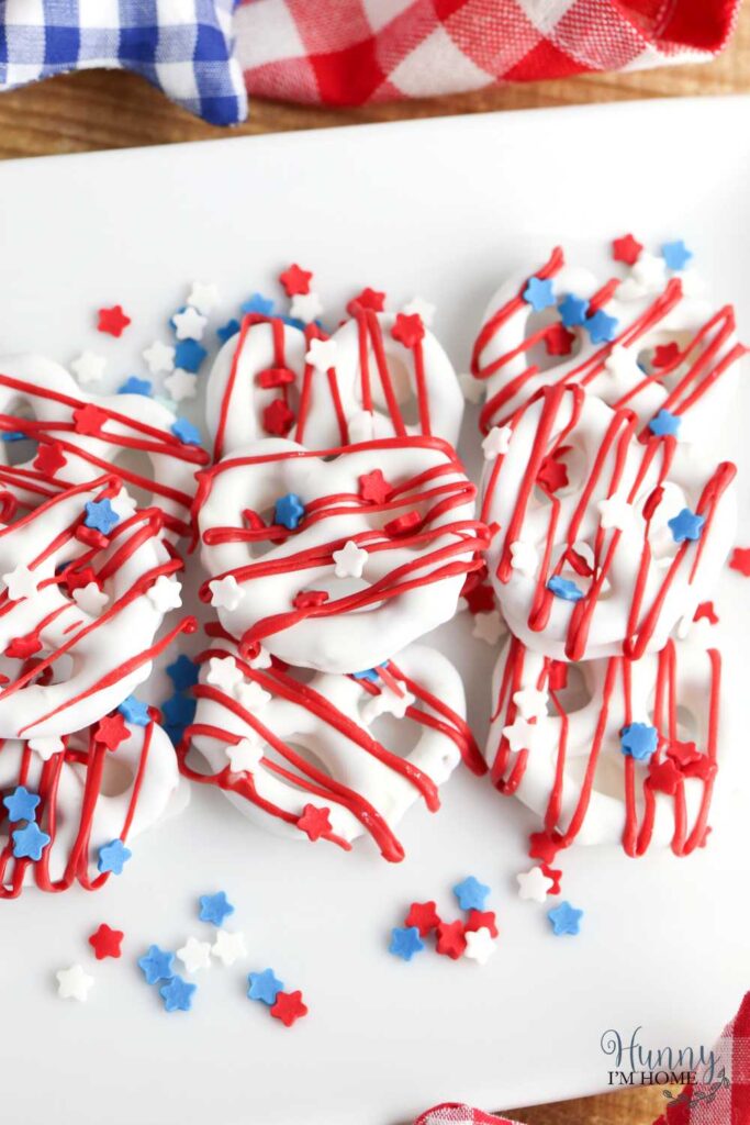 4th of july pretzels recipe