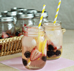 Image for Individual White Berry Lemon Sangrias