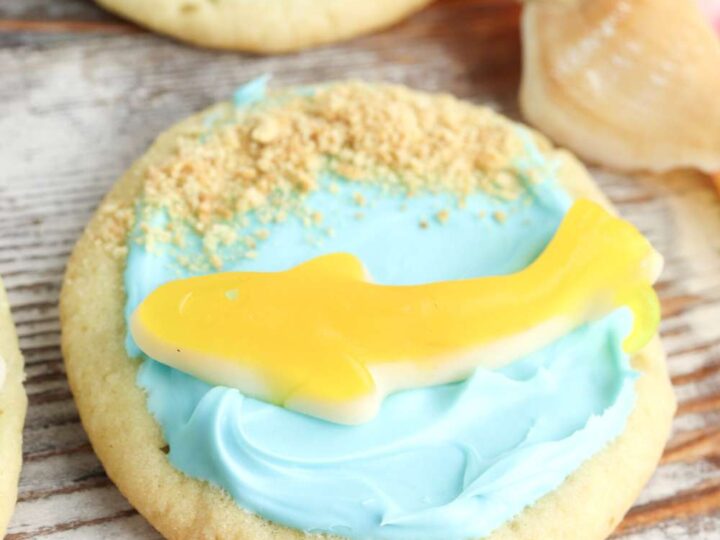 shark sugar cookies