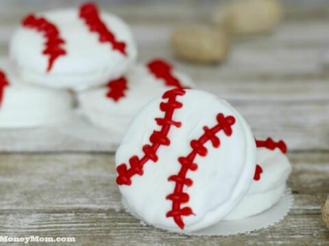 Image for White Chocolate Baseball Cookies