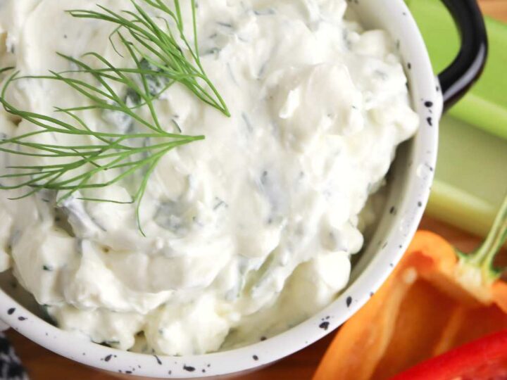 gluten free dip for vegetables