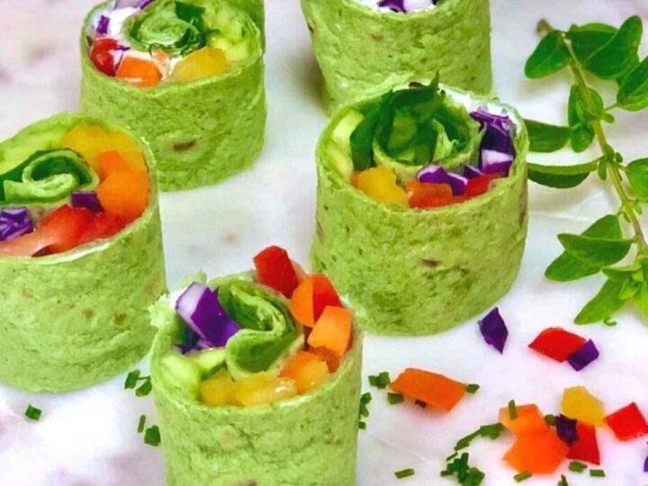 Image for Veggie Rainbow Wraps