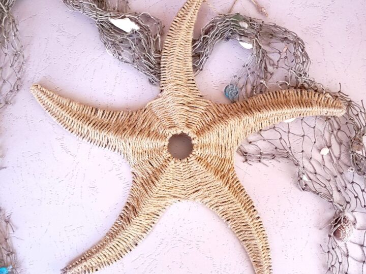 Image for Tropical Woven Starfish Wreath 