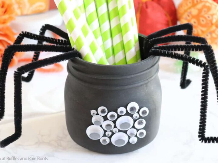 Image for Spider Mason Jar Craft 