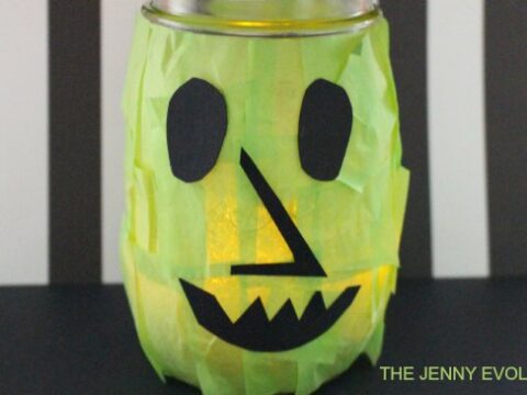 Image for Happy Witch Halloween Mason Jar Craft