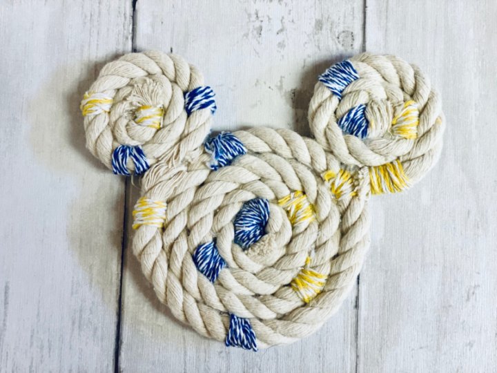 Image for DIY Mickey Mouse Rope Drink Coasters