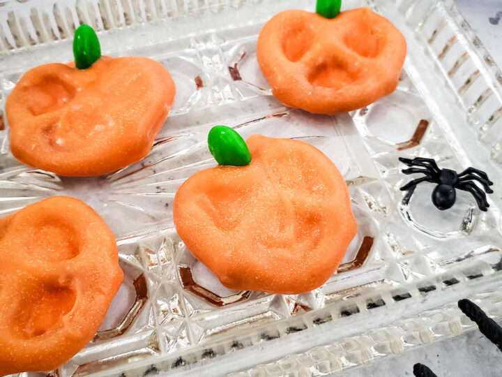 Image for Candy-Coated Pretzel Pumpkins