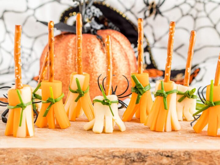 Image for Cheese and Pretzel Broomsticks