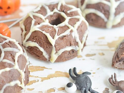 Image for Easy Spider Donuts for Halloween with Store-Bought Donuts