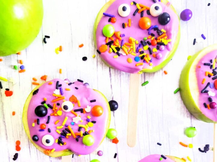 Image for Halloween Candy Apple Slices
