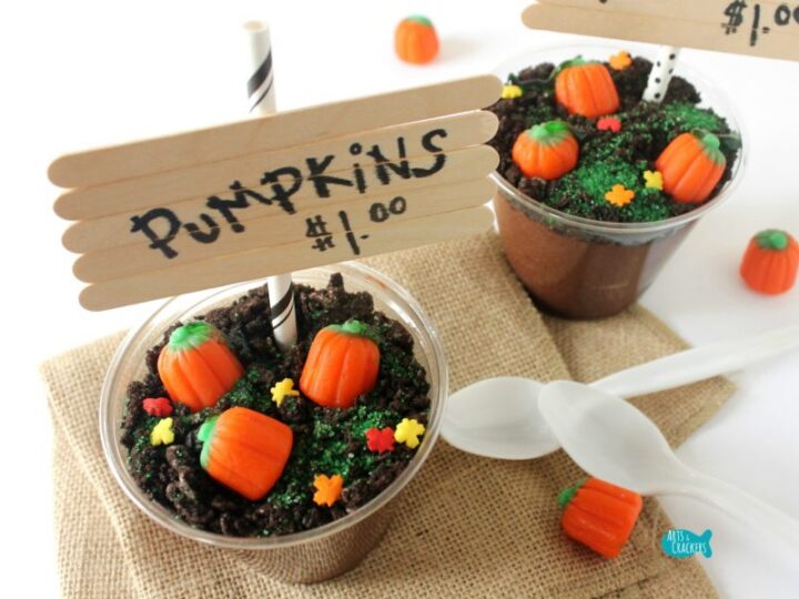 Image for Pumpkin Patch Pudding Cups for Fall and Halloween