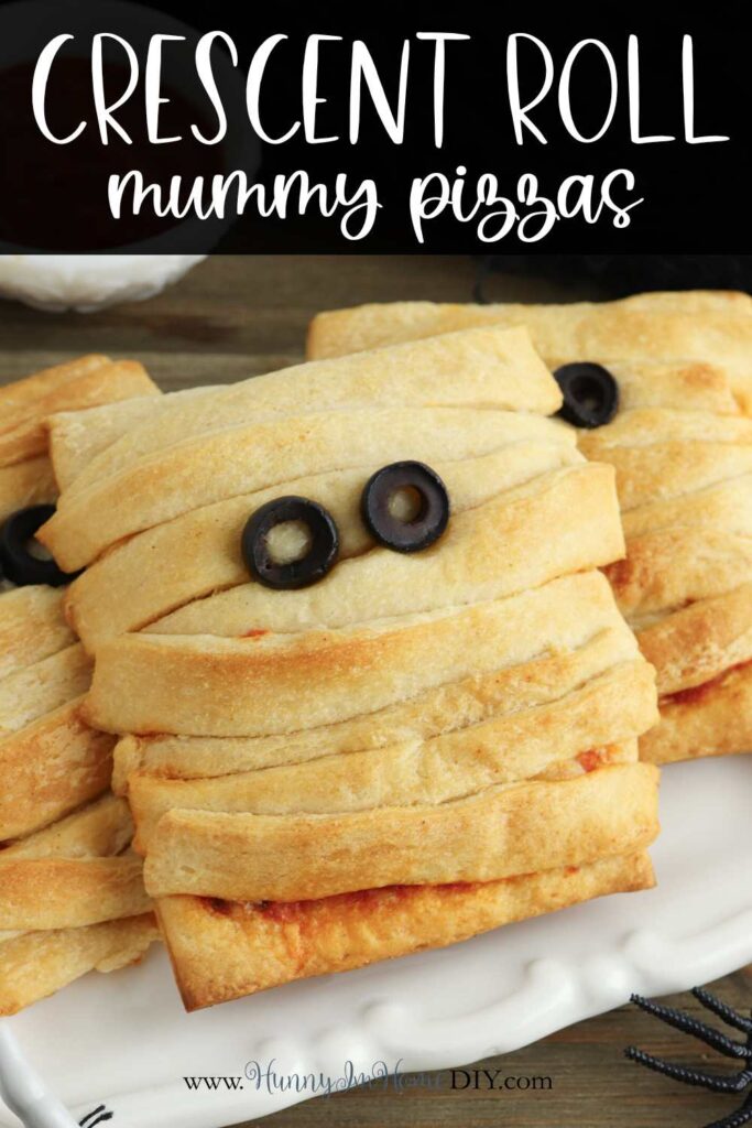 crescent roll mummy Halloween dinner