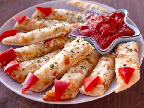 Image for Easy Witch Finger Breadsticks