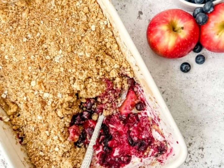 Image for Apple and Blueberry Crumble