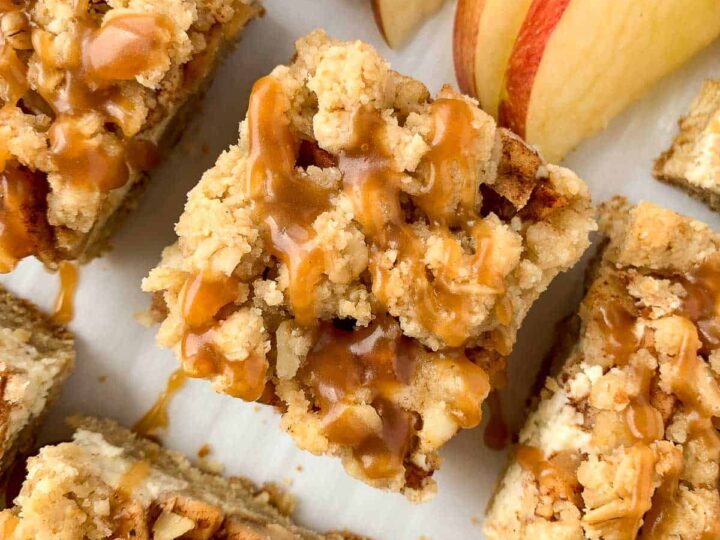 Image for Apple Cheesecake Crumble Bars - Gluten-free