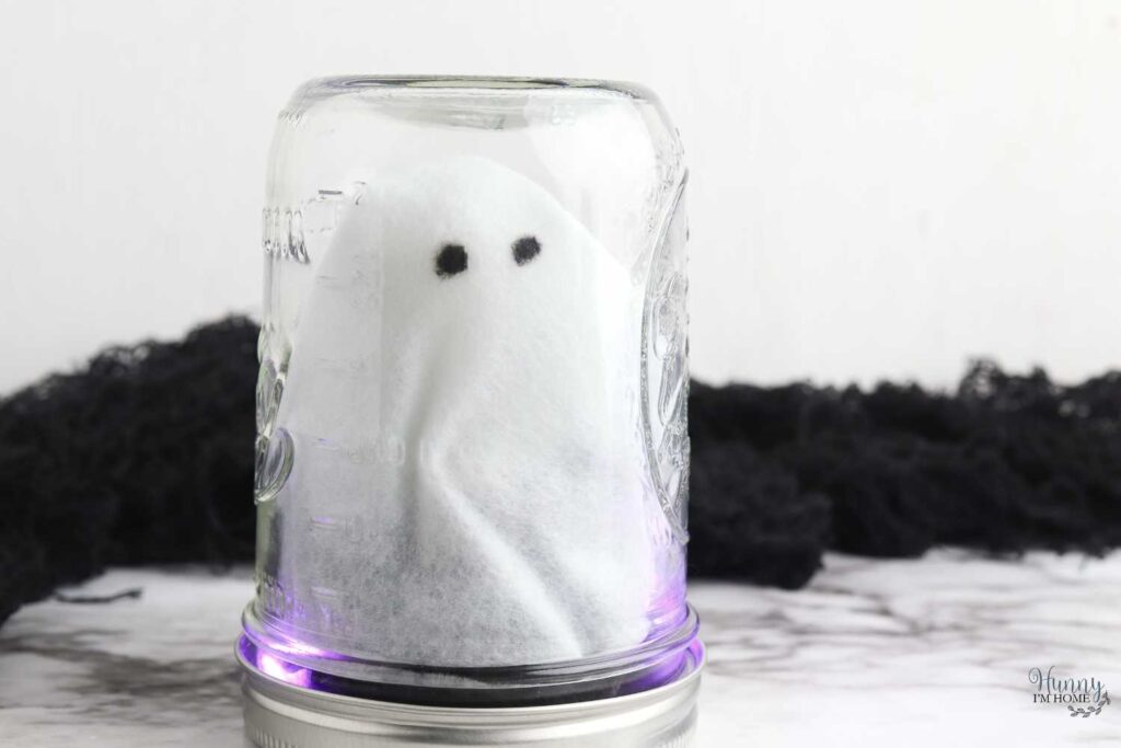 ghost in a mason jar
