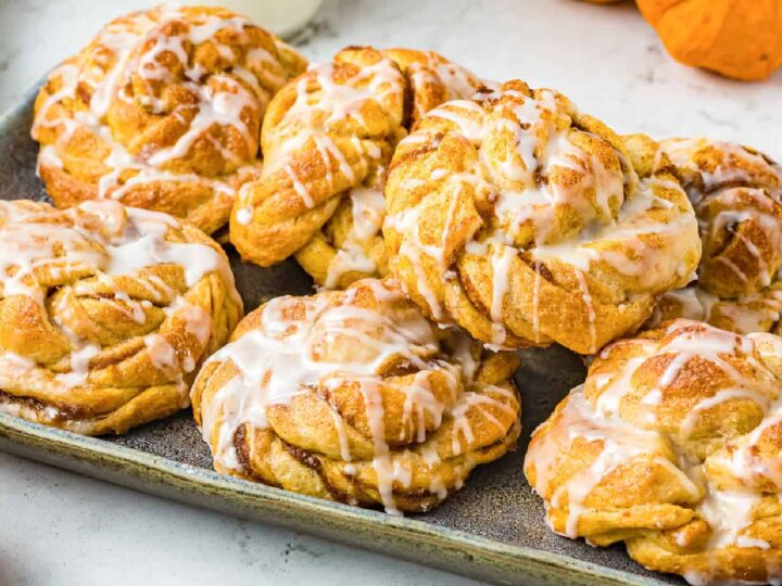 Image for Pumpkin Cinnamon Rolls (With Crescent Rolls!)