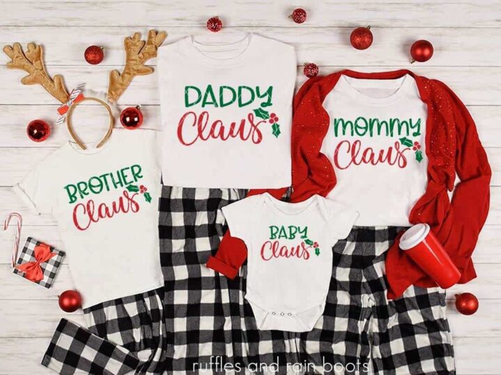 Image for Claus Family Christmas SVG Bundle