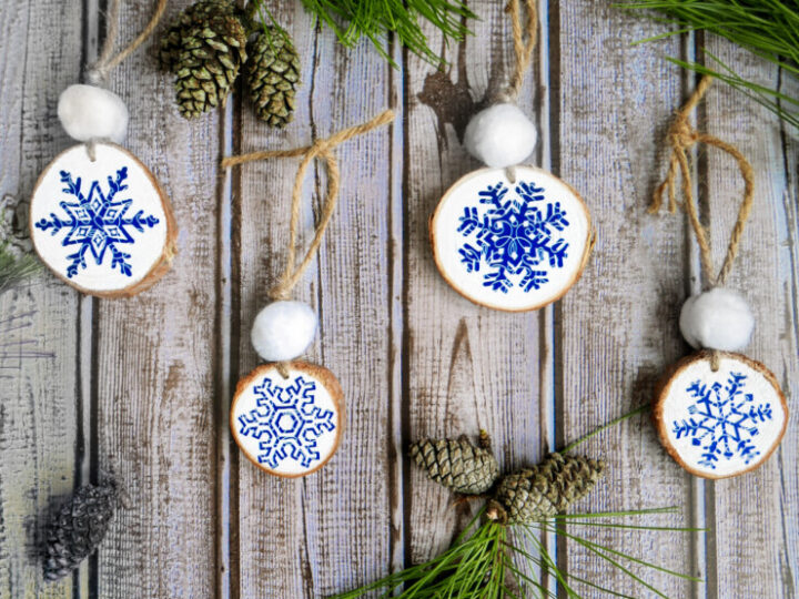 Image for Cricut Snowflake Ornaments