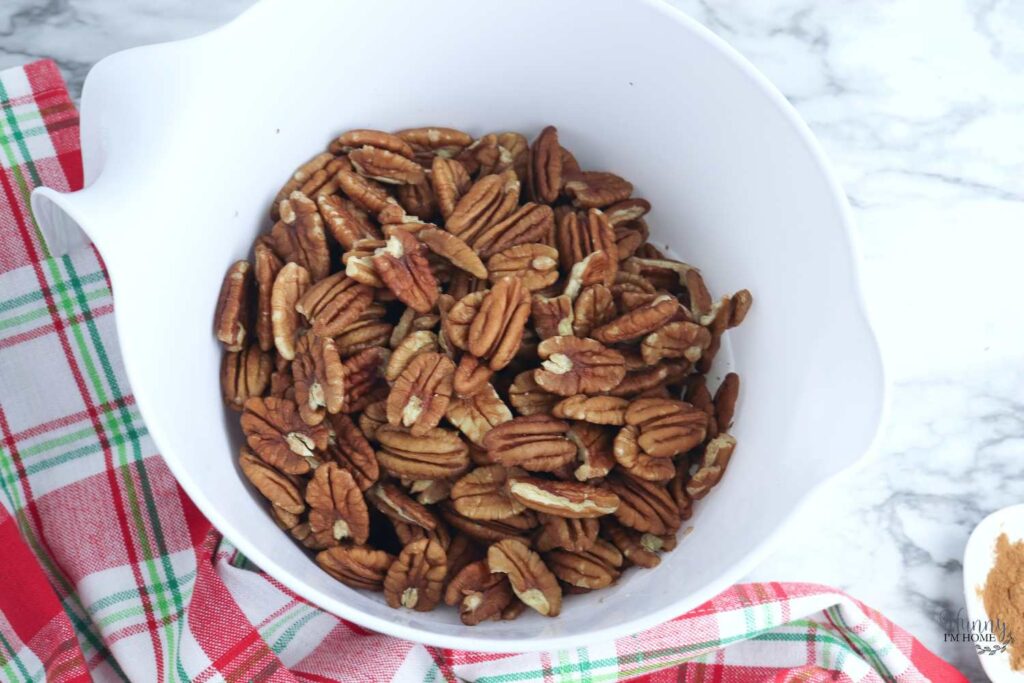 candied pecans for Christmas